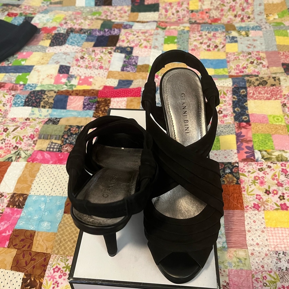 Gianni Bini Black Stiletto Heels